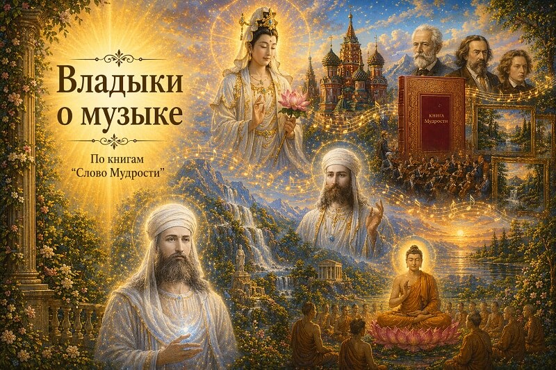 Владыки о музыке. По книгам 'Слово Мудрости'