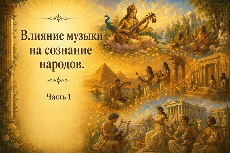 Влияние музыки на сознание народов | античность